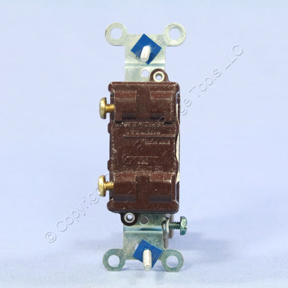 Eagle Almond COMMERCIAL Grade Single Pole Toggle Light Switch 15A Bulk CS115A