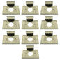 10 Eagle Horizontal Weather Resistant Single Receptacle Outlet 1.41" Cover Plate