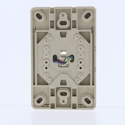 10 Eagle 6-Conductor Terminal Screw Connection Telephone Modular Jacks TWD3522V