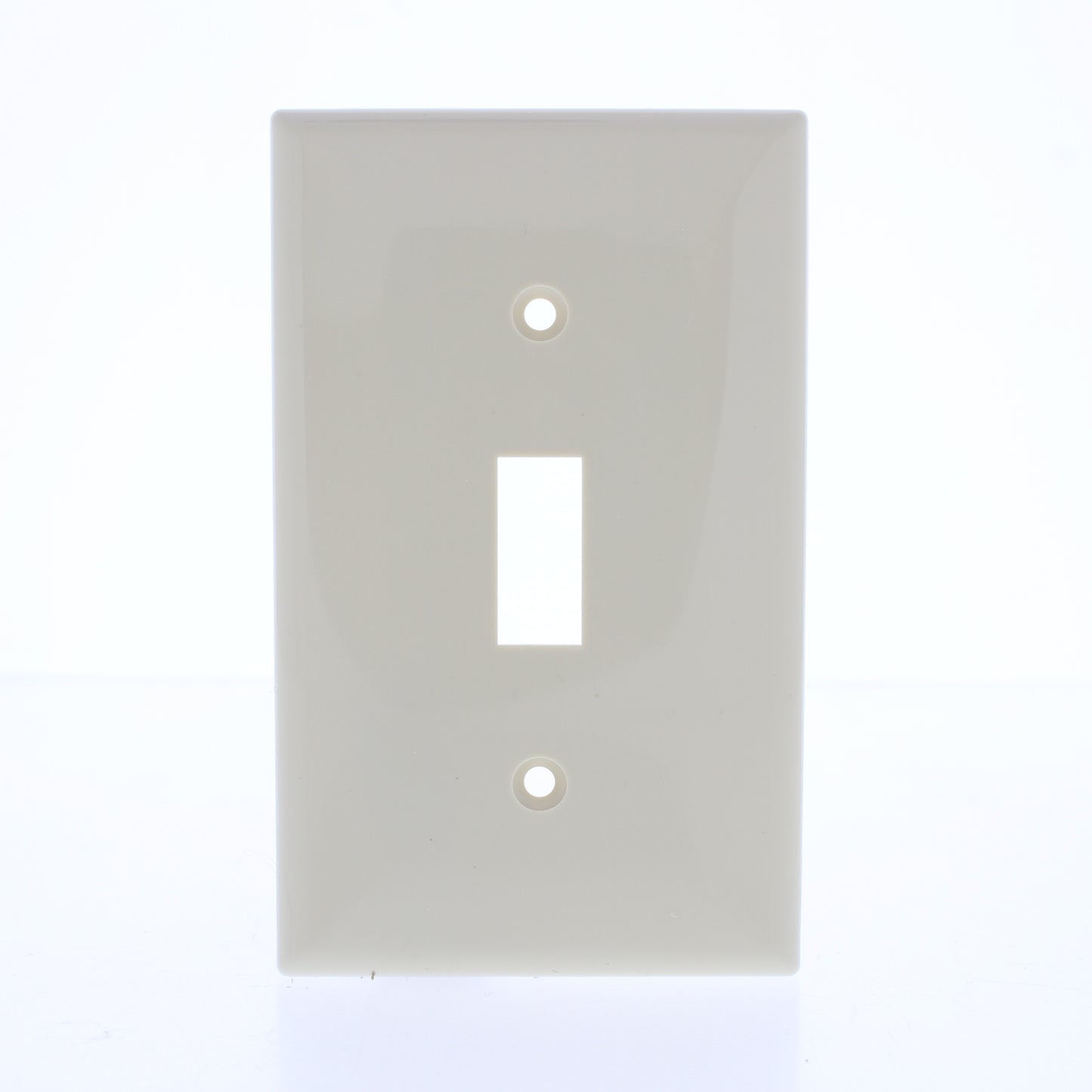 25 Pack Eastman Ivory 1-Gang Toggle Switch Thermoplastic Nylon Wallplate Covers