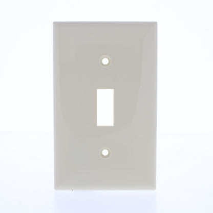 25 Pack Eastman Ivory 1-Gang Toggle Switch Thermoplastic Nylon Wallplate Covers