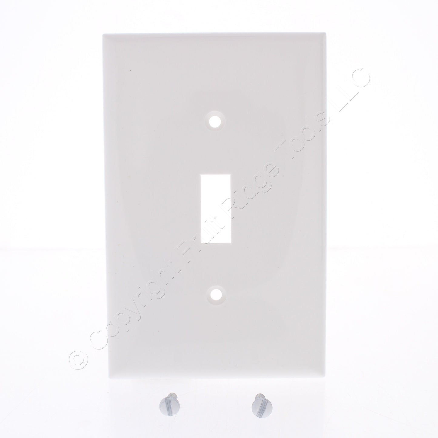 25-Pack Eastman Ivory 1-Gang MidSize Toggle Switch Thermoplastic Wallplate Cover
