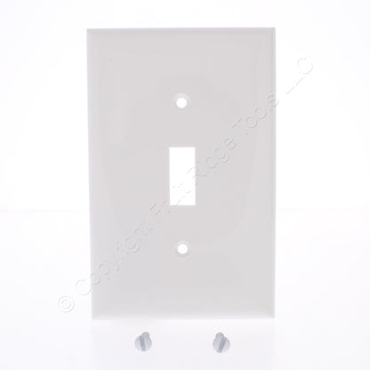25-Pack Eastman Ivory 1-Gang MidSize Toggle Switch Thermoplastic Wallplate Cover