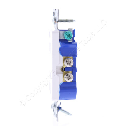 10 Eaton White Decorator Outlet Duplex Receptacles NEMA 5-15R 15A 125V 1107-9W
