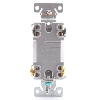 Eaton 1242-7W White 4-Way Toggle Wall Light Switch 15A 120/277V Commercial