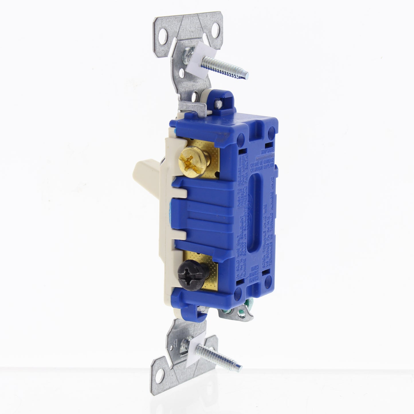 Eaton 1303-7A Almond Residential Toggle Light Switch 3-Way 15A 120V Bulk