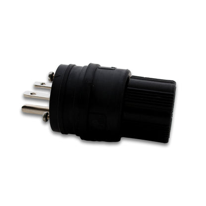 Eaton Black Watertight Straight Blade Plug Hart-Lock 6-15P 15A 250V 14W49BK
