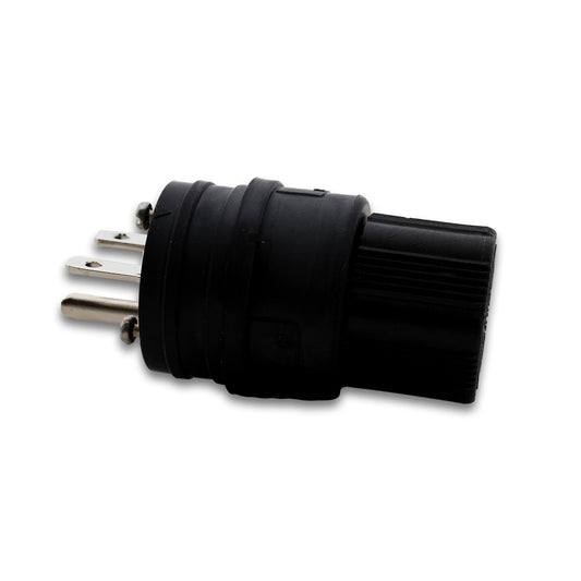 Eaton Black Watertight Straight Blade Plug Hart-Lock 6-15P 15A 250V 14W49BK