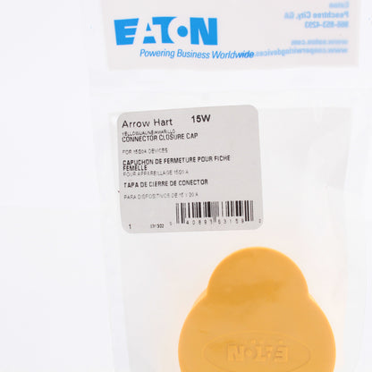Eaton Yellow Replacement Watertight Connector Closure Cap T15W