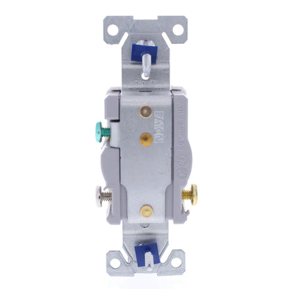 Eaton White Commercial Outlet Single Receptacle NEMA 5-20R 125V 20A 1877W Boxed