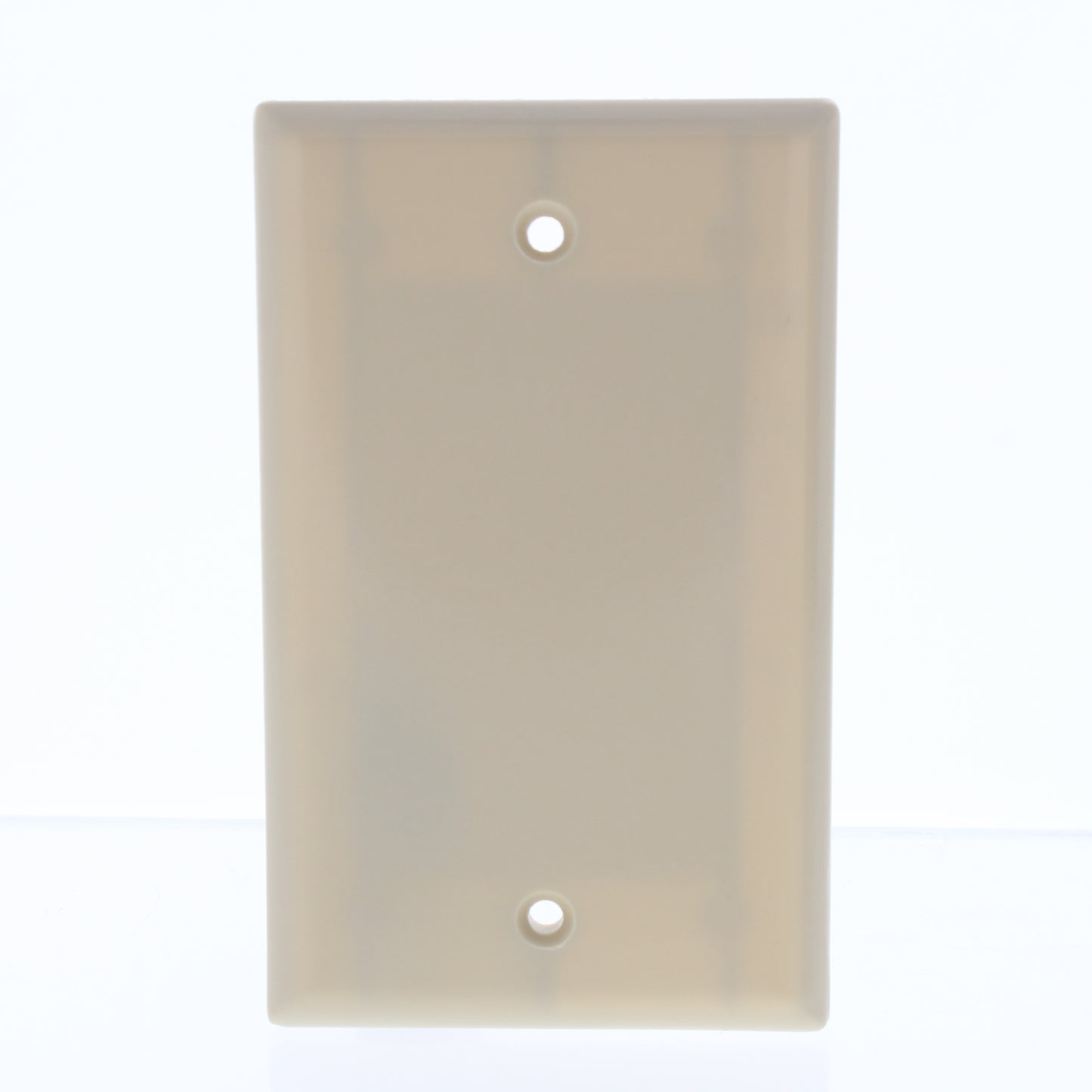 Eaton 2129V Ivory 1-Gang Blank Plastic Standard Wallplate Cover Box Mount 25pcs