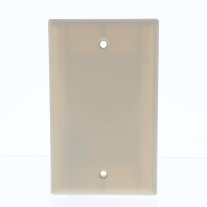 Eaton 2129V Ivory 1-Gang Blank Plastic Standard Wallplate Cover Box Mount 25pcs