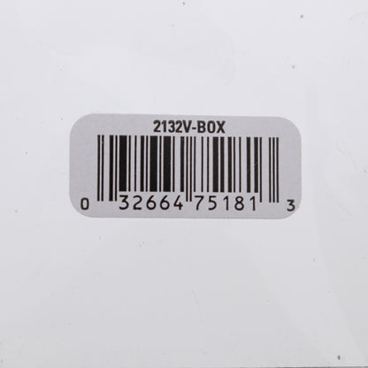 Eaton 2132V Ivory 1-Gang Duplex Outlet Plastic Standard Size Wallplate Cover
