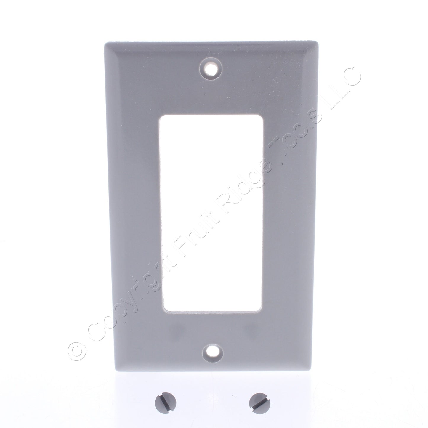Eaton Grey 1-Gang Standard Rocker Switch Cover Wallplate 2151-GY