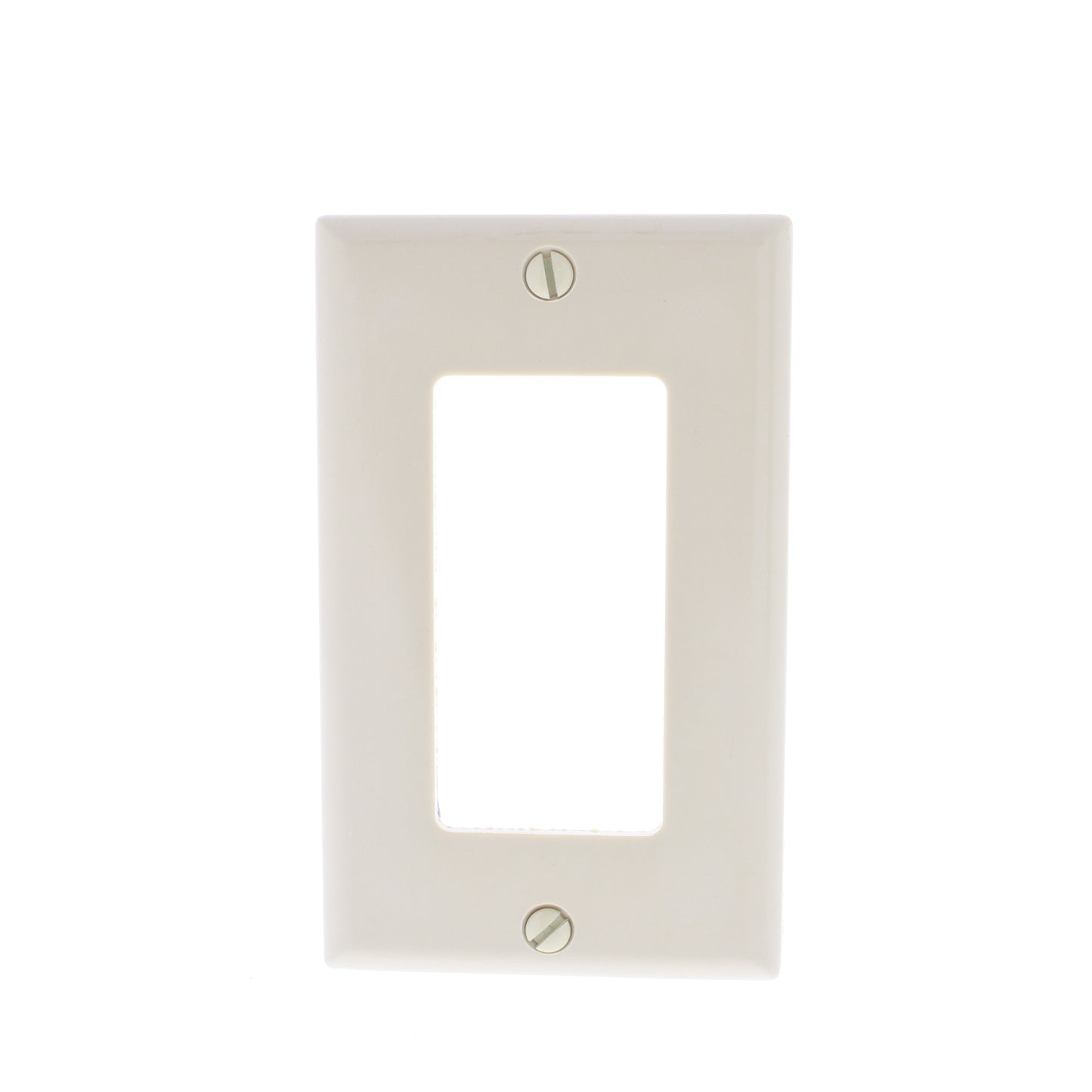 Eaton Ivory 1-Gang Standard Rocker Switch Cover Wallplate 2151-V