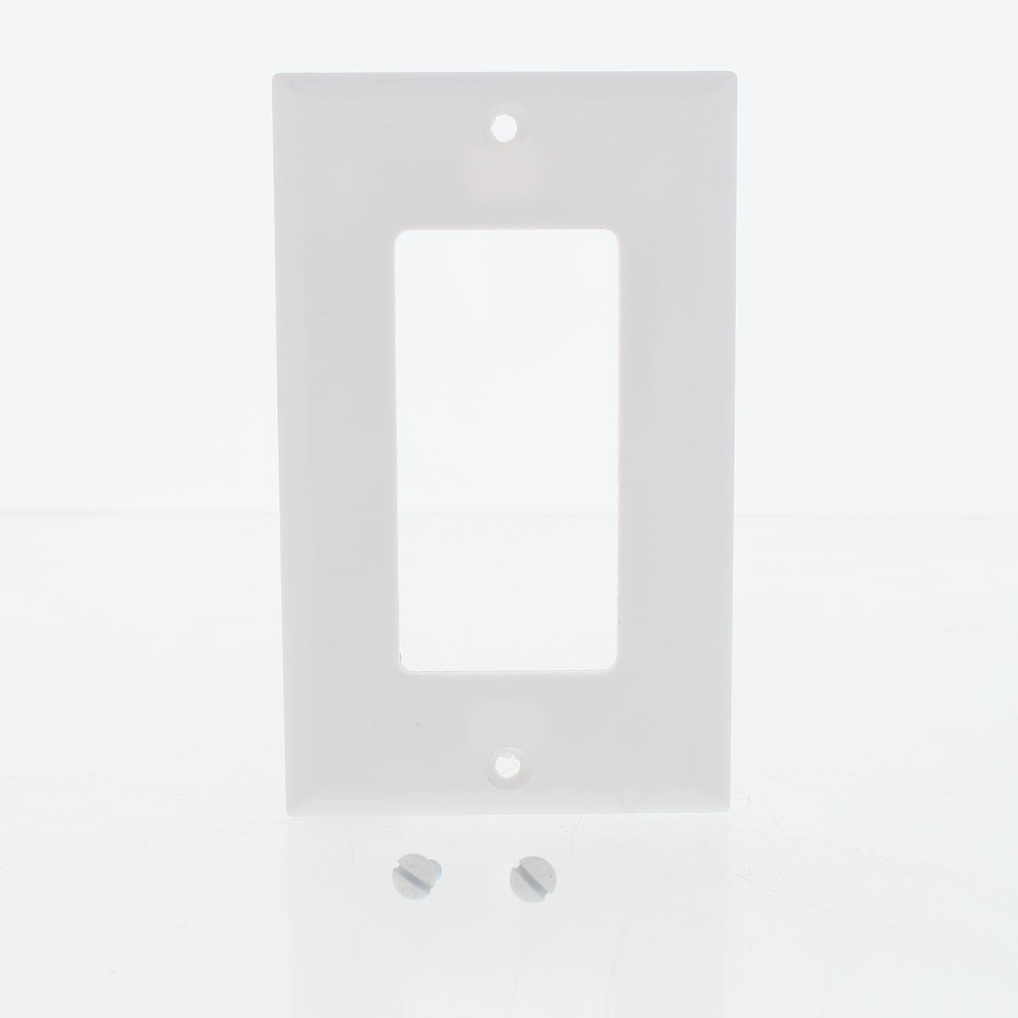 Eaton 2151W White 1-Gang Decorator GFCI Plastic Standard Wallplate Cover 10-pack