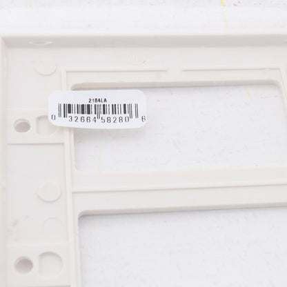 Eaton 2164LA Light Almond 4-Gang Decorator GFCI Plastic Standard Wallplate Cover
