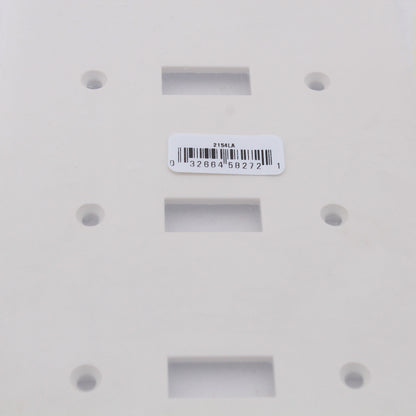 Eaton 2164V Ivory 4-Gang Decorator GFCI GFI Plastic Standard Wallplate Cover