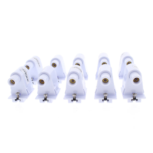 10 Eaton Plunger SlimLine Fluorescent Lampholder Light Sockets T8 660W 2507W