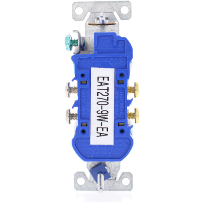 Eaton 270-9W White 15A Duplex Outlet Receptacles Auto-Grounding Nema 5-15R Bulk