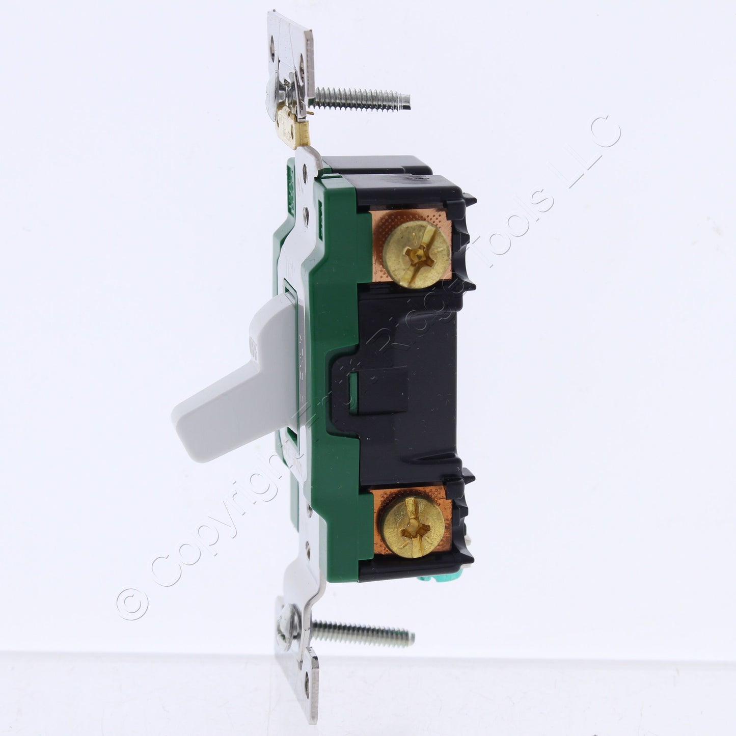 Eaton White Industrial Single Pole Toggle Wall Light Switch 30A 3031W Bagged