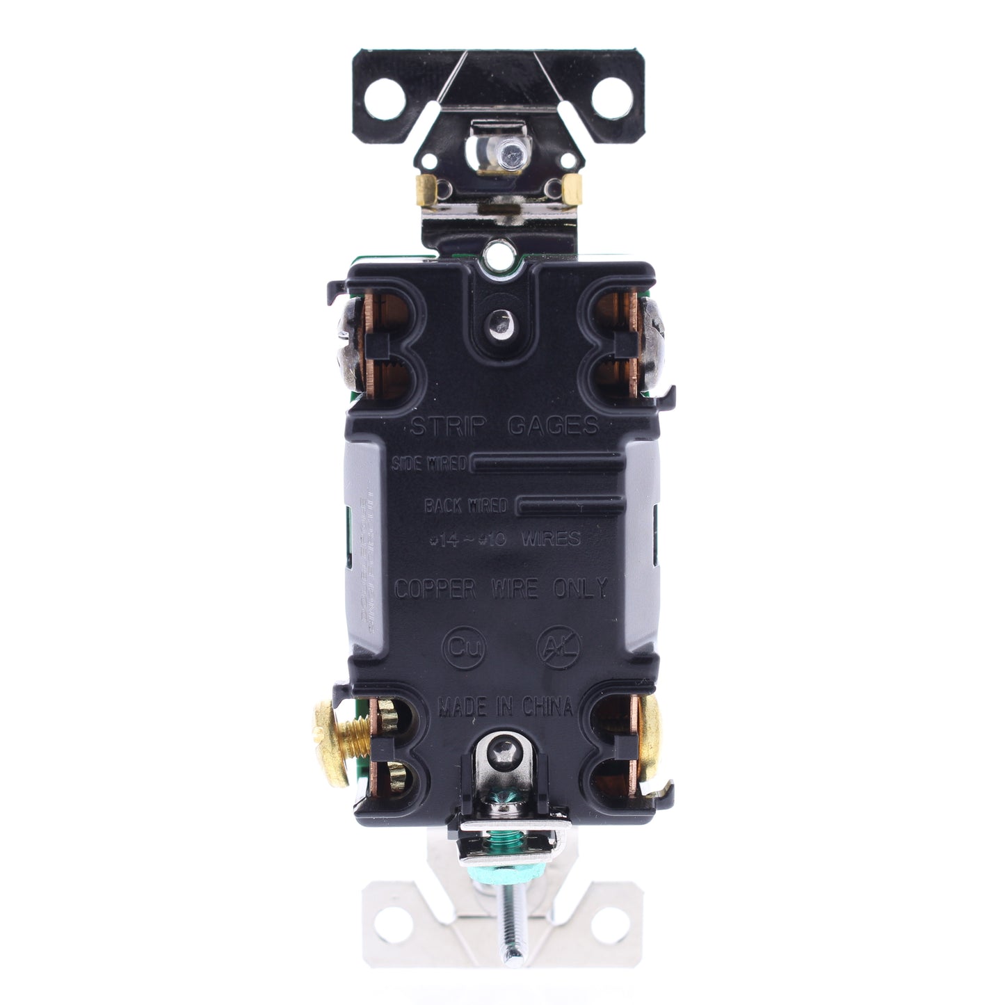 Eaton 3032W White Industrial Double Pole Toggle Light Switch Control 30A