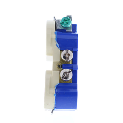 Eaton 4270-5V Ivory 15A Duplex Receptacle Outlet Strapless No Ears Flush 5-15R