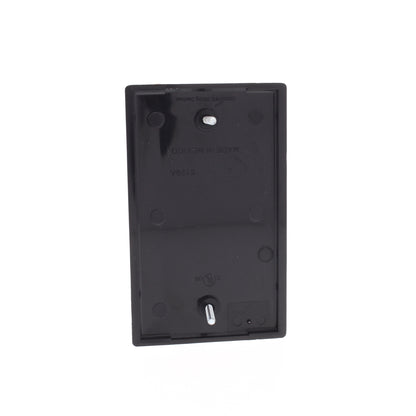 Eaton 5129BK Black 1-Gang Blank Unbreakable Nylon Wallplate Cover Box Mount