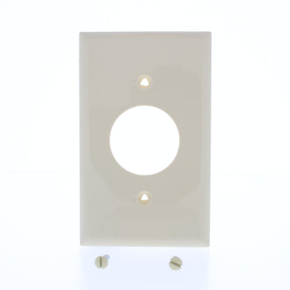 Eaton 5131V Ivory 1-Gang 1.406in. Outlet Unbreakable Nylon Wallplate Cover 15pcs