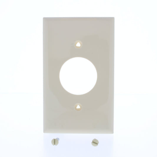 Eaton 5131V Ivory 1-Gang 1.406in. Outlet Unbreakable Nylon Wallplate Cover 15pcs