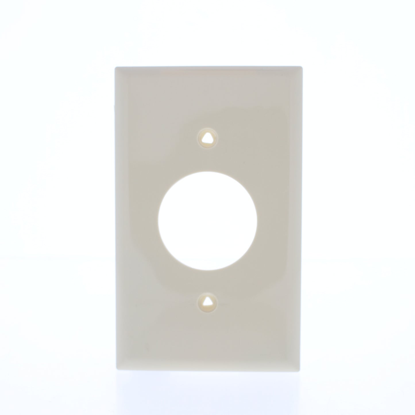 Eaton 5131V Ivory 1-Gang 1.406in. Outlet Unbreakable Nylon Wallplate Cover 15pcs