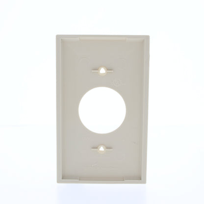 Eaton 5131V Ivory 1-Gang 1.406in. Outlet Unbreakable Nylon Wallplate Cover 15pcs