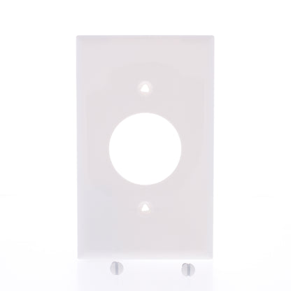Eaton 5131W White 1-Gang Single 1.406" Receptacle Nylon Wallplate Covers 15-Pack