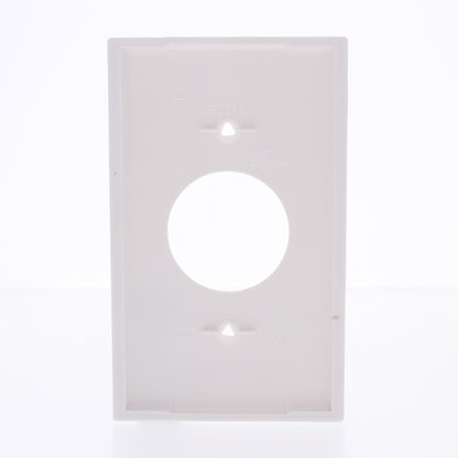 Eaton 5131W White 1-Gang Single 1.406" Receptacle Nylon Wallplate Covers 15-Pack