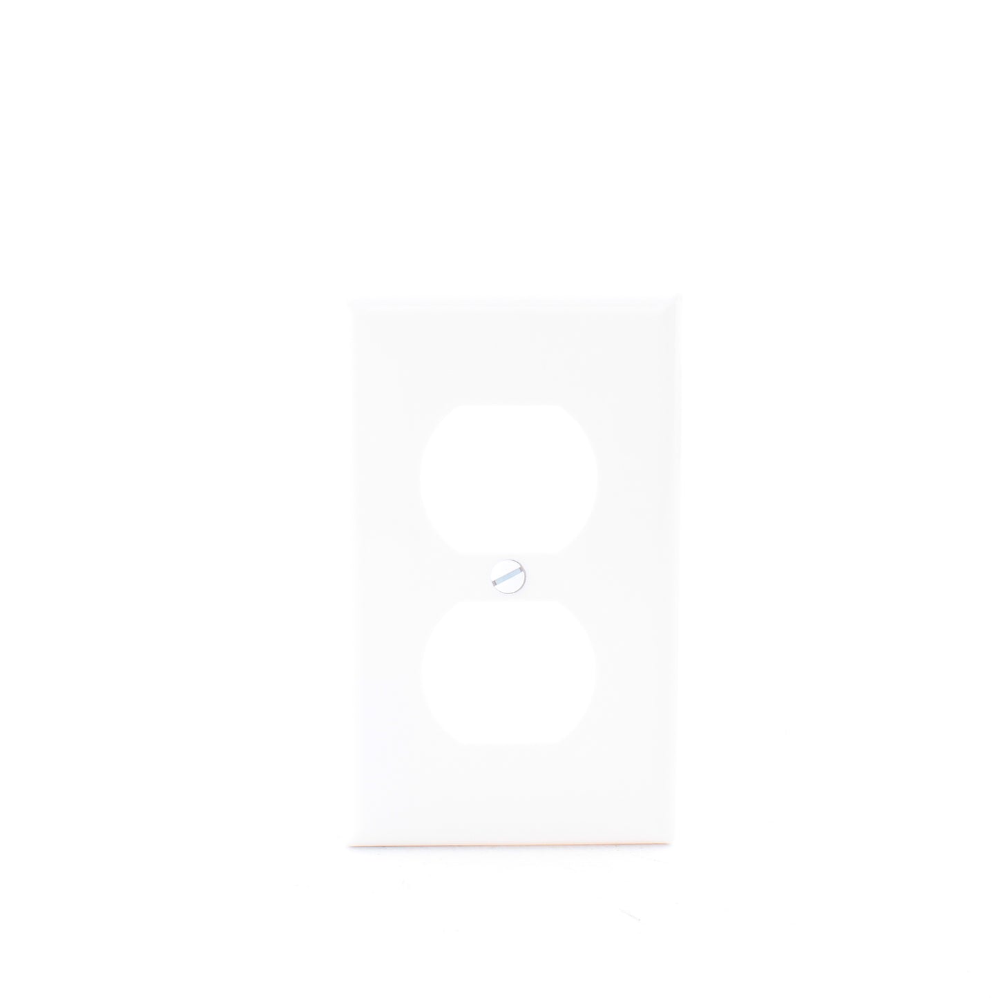 Eaton 5132W White 1-Gang Duplex Unbreakable Nylon Standard Wallplate Cover 10pcs
