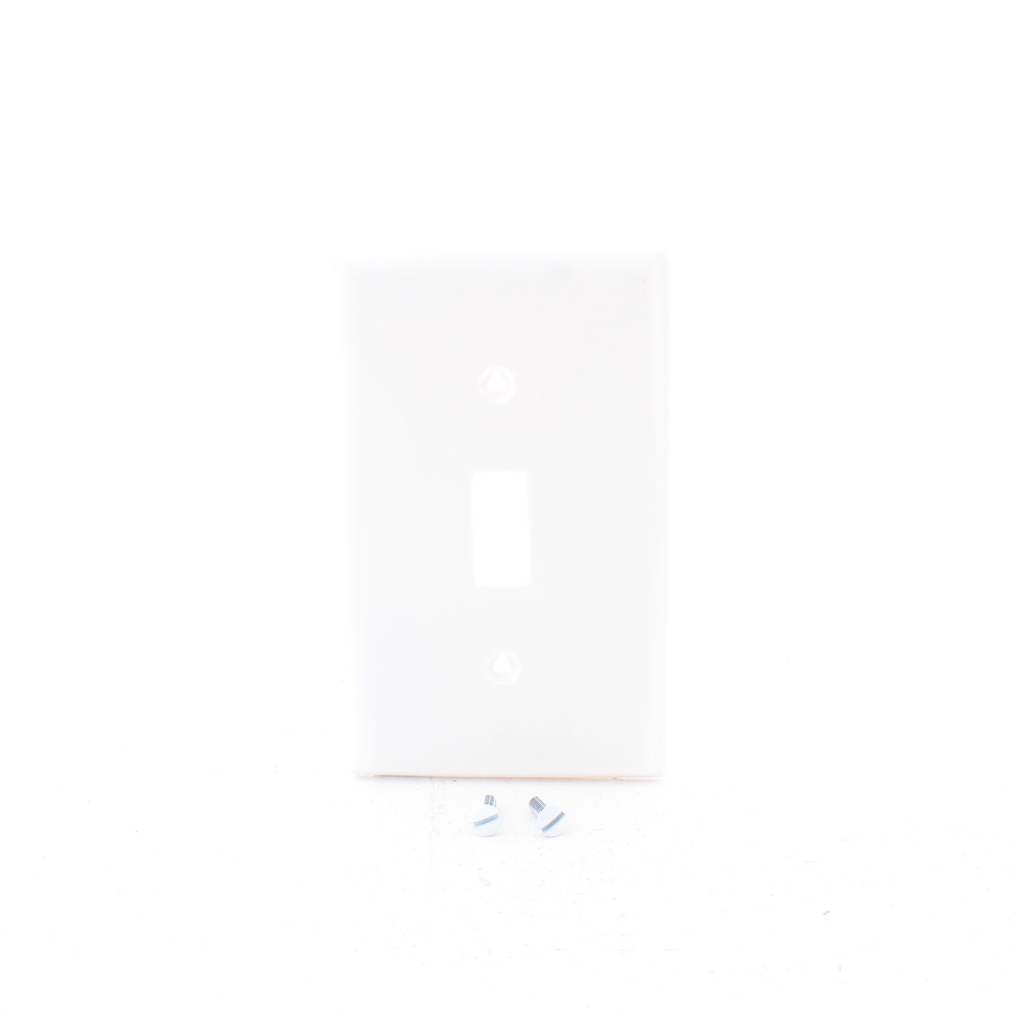 Eaton 5134W White 1-Gang Toggle Unbreakable Nylon Standard Wallplate Cover 10pcs