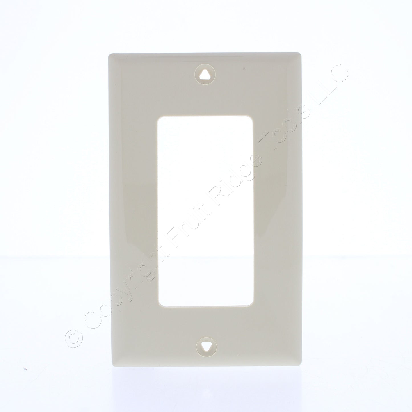 Eaton 5151V Ivory 1-Gang Decorator Unbreakable Standard Wallplate Cover 15pcs