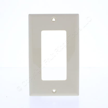 Eaton 5151V Ivory 1-Gang Decorator Unbreakable Standard Wallplate Cover 15pcs