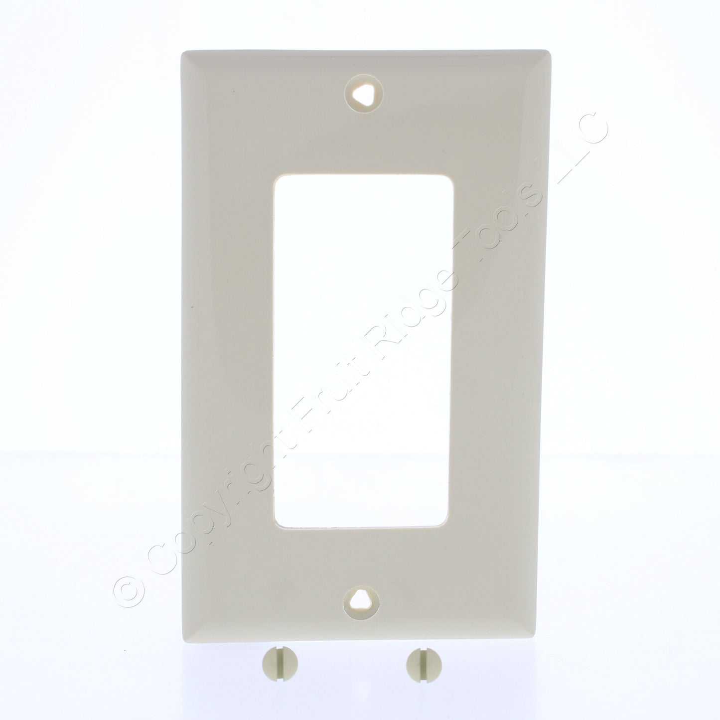 Eaton 5151V Ivory 1-Gang Decorator Unbreakable Nylon Standard Wallplate Cover
