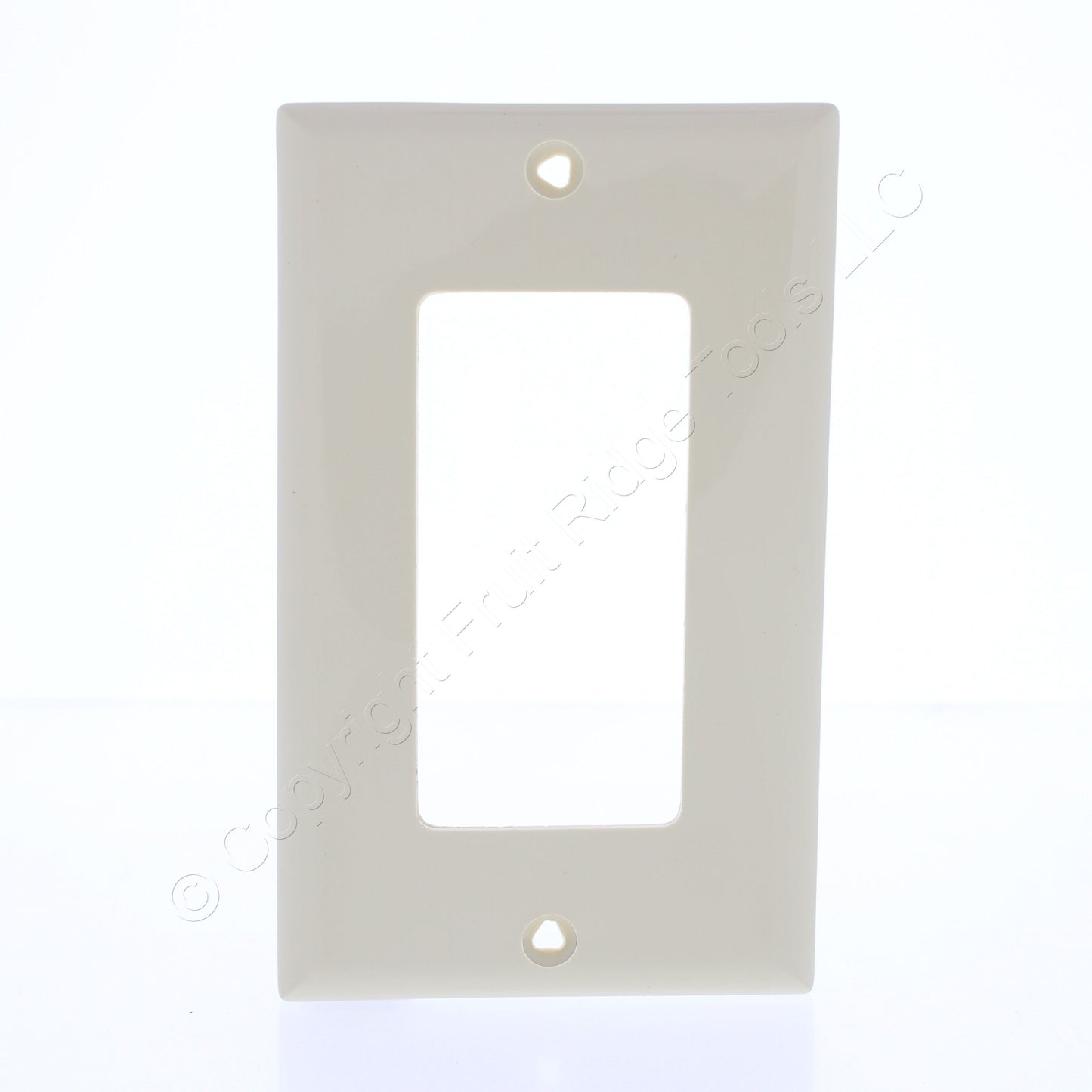Eaton 5151V Ivory 1-Gang Decorator Unbreakable Nylon Standard Wallplate Cover