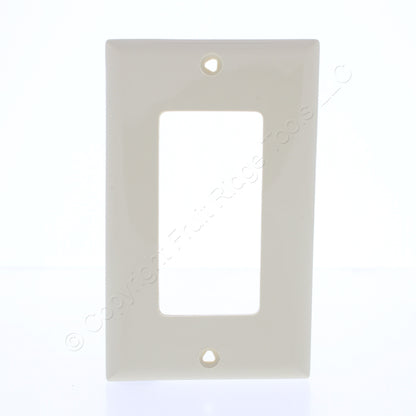 Eaton 5151V Ivory 1-Gang Decorator Unbreakable Nylon Standard Wallplate Cover