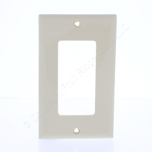 Eaton 5151V Ivory 1-Gang Decorator Unbreakable Nylon Standard Wallplate Cover
