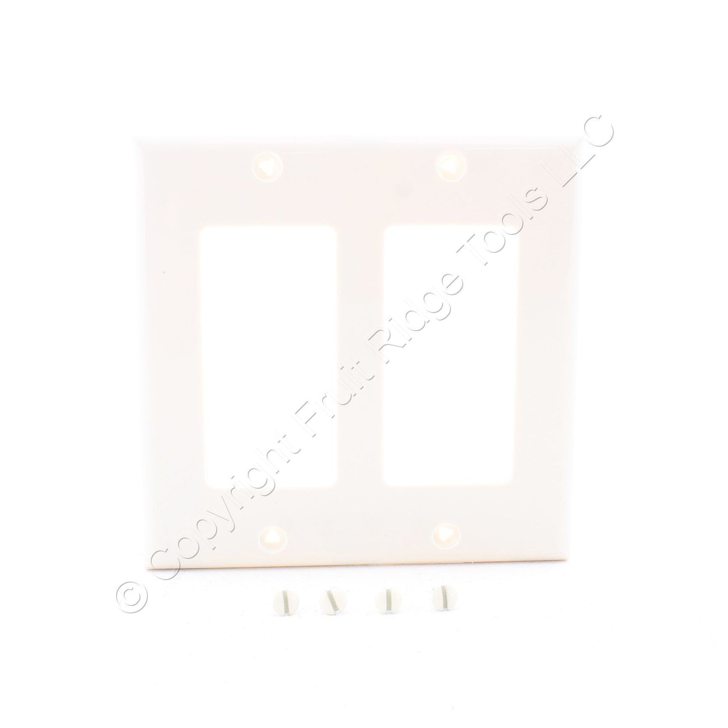 Eaton 5152LA Light Almond 2-Gang Decorator Nylon Wallplates GFCI Covers 10-Pack