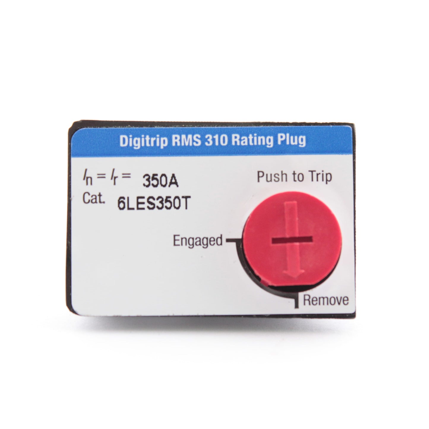 Eaton 6LES350T Light Almond Molded Case Circuit Breaker Accessory Rating Plug