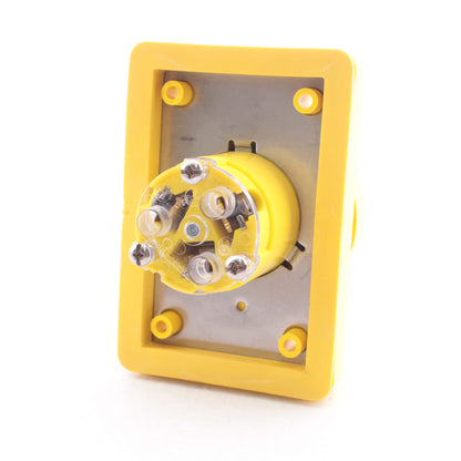 Eaton 7314RW Watertight Locking Outlet Receptacle Flip Lid Non-nema 20A 125/250V