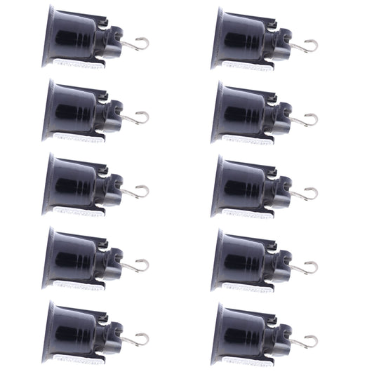 10 Eaton Attachon Light Sockets Sign Scoreboard Lampholder Medium Base Bulk 732