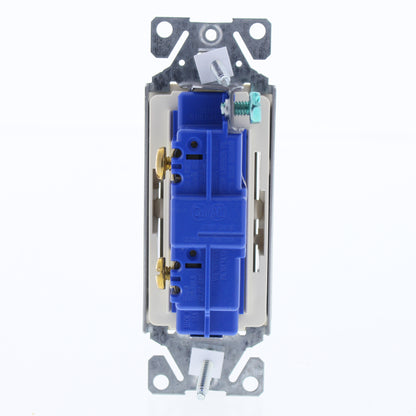 Eaton Light Almond Decorator Rocker Light Switch 15A Single Pole Bulk 7501LA
