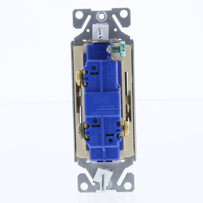 Eaton Ivory Residential 3-Way Decorator Rocker Wall Light Switch 15A Bulk 7503V