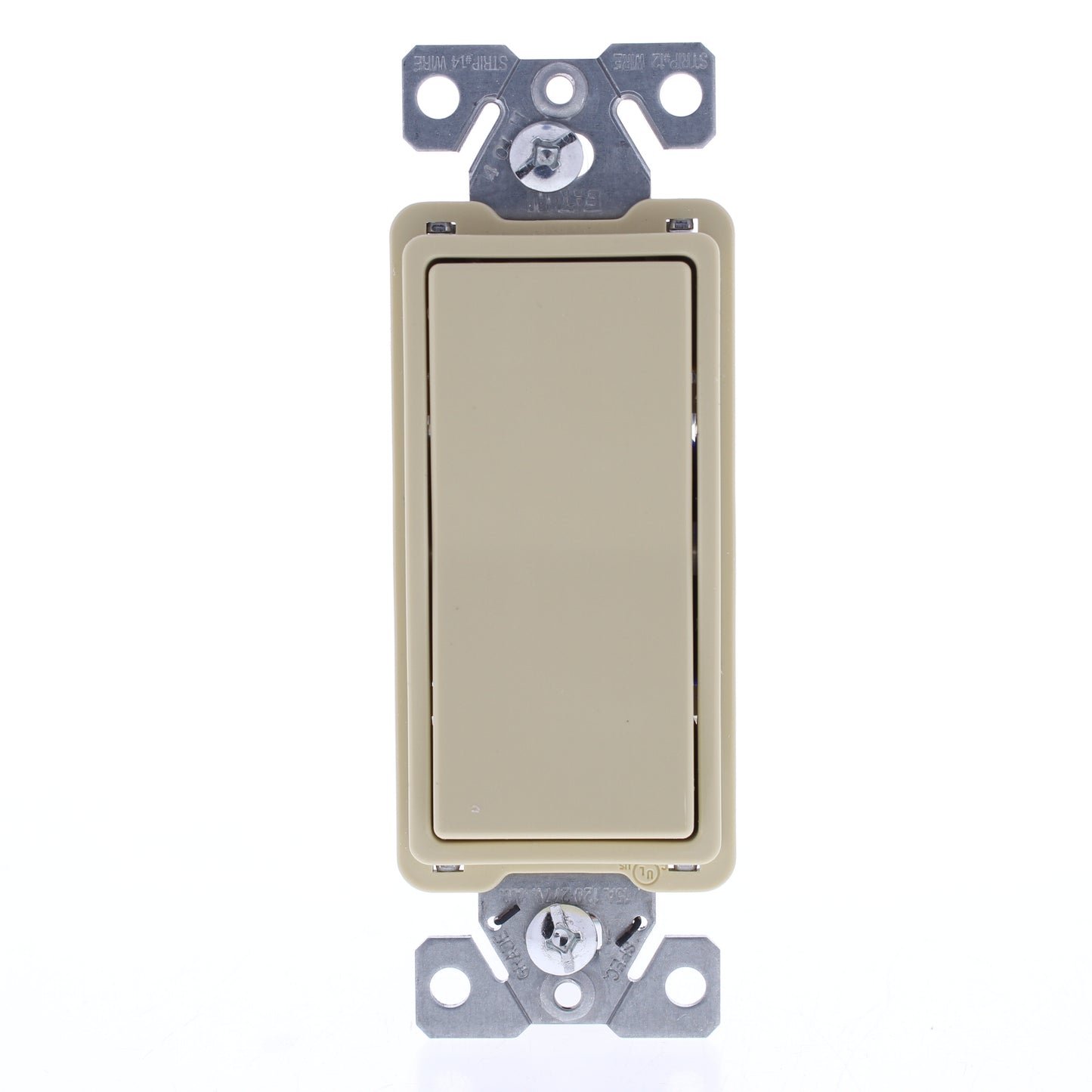 Eaton Ivory RESIDENTIAL 4-Way Decorator Rocker Light Switch Control 15A 7504V