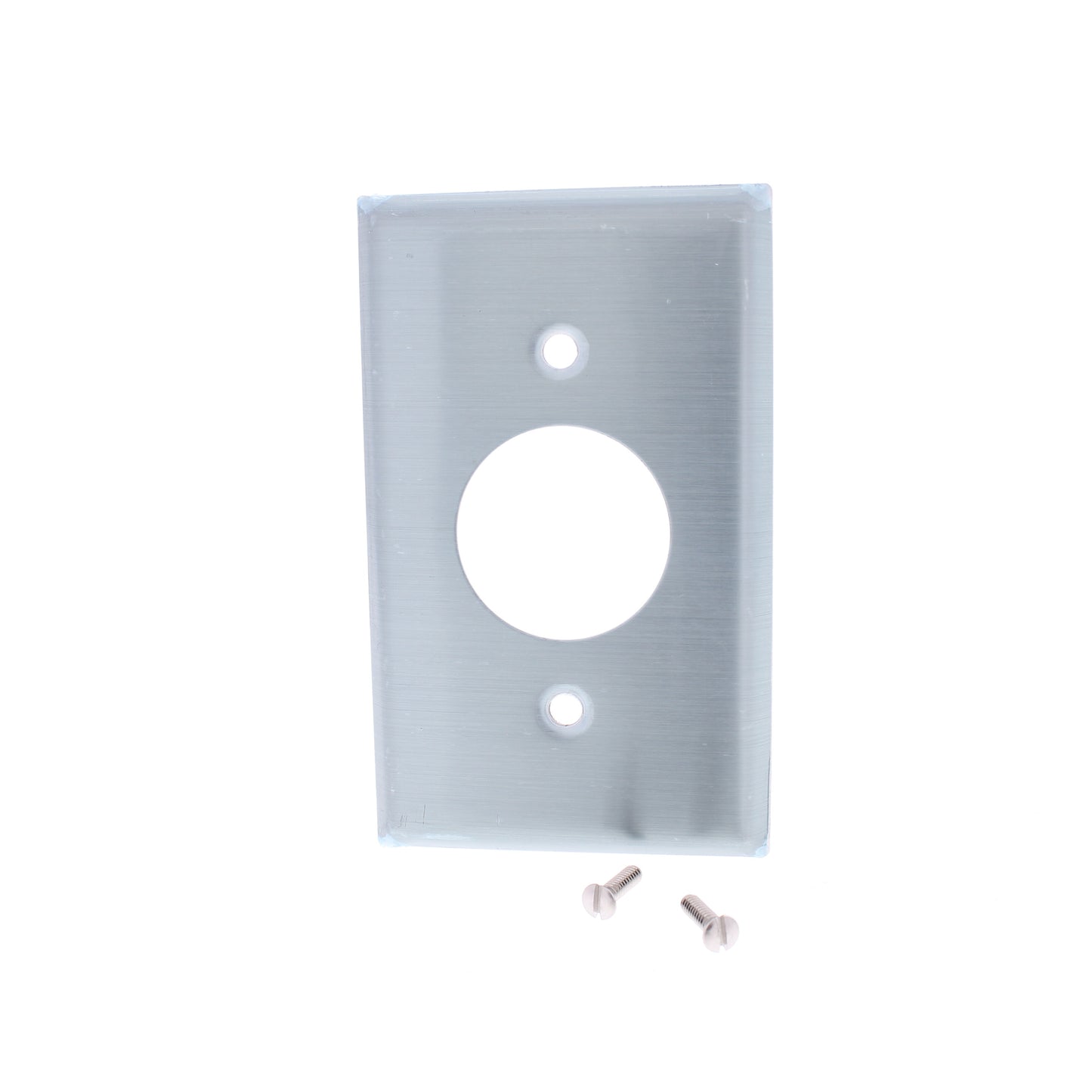 10 Eaton Stainless Steel Receptacle Wallplate Single Outlet Covers 1.40" 93091